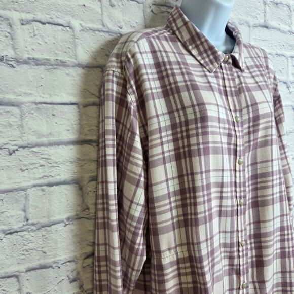 Jachs Girlfriend Shirt Womens Size XXL Long Sleeve Button Down with Pockets - Picture 4 of 14